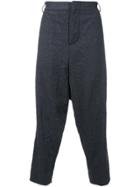 Moohong Drop Crotch Pants - Grey