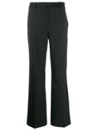 Calvin Klein Plain Slim-fit Trousers - Black