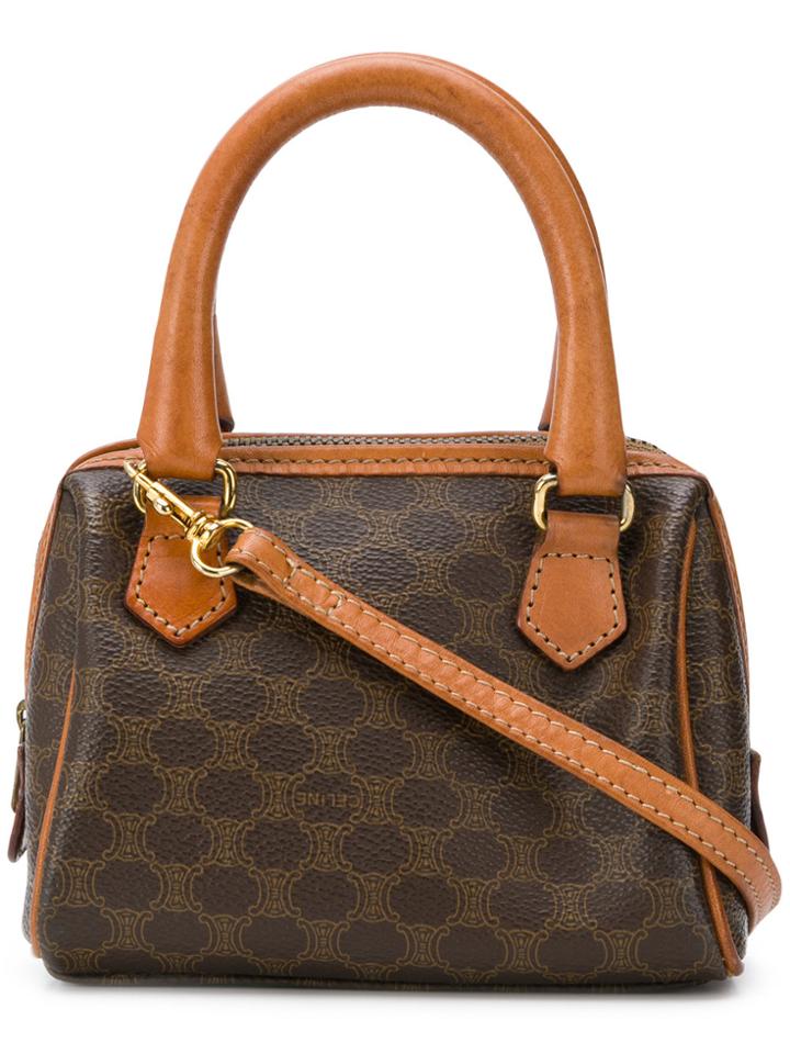 Céline Vintage Micro Tote - Brown