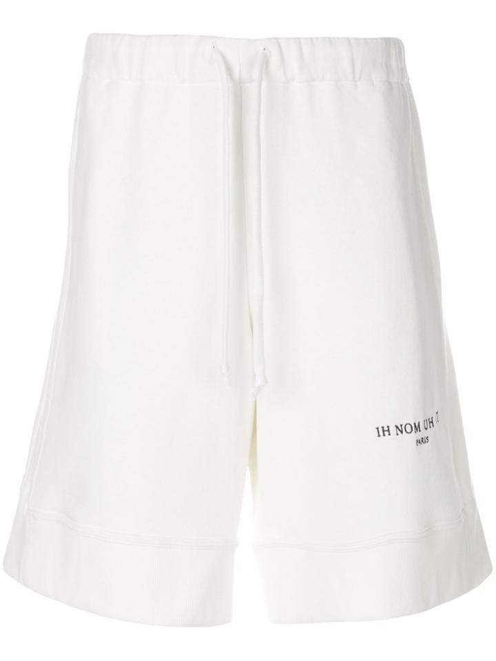 Ih Nom Uh Nit Baggy Track Shorts - White