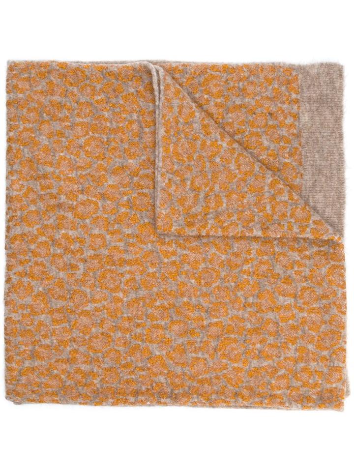 Christian Wijnants Leopard Pattern Scarf