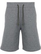 Mr & Mrs Italy Knee Length Fleece Shorts - Grey