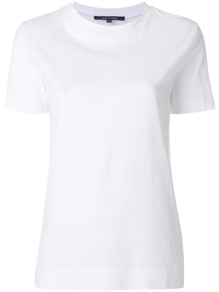 Sofie D'hoore Simple Casual T-shirt - White