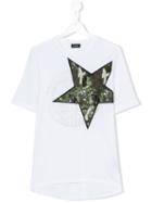 Diesel Kids - Star Print Top - Kids - Cotton/polyester - 16 Yrs, White