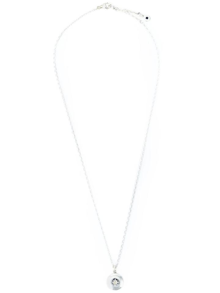 Astley Clarke 'little Astley Locket' Pendant Necklace, Women's, Metallic