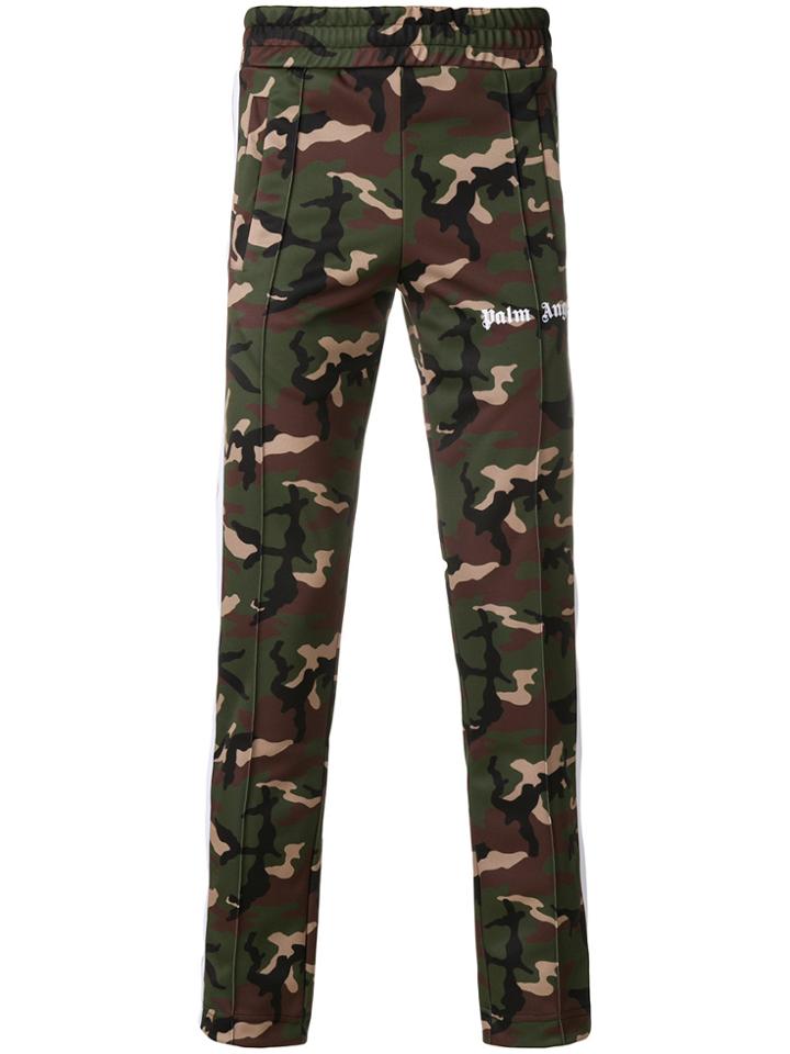 Palm Angels Camouflage Print Track Pants - Multicolour