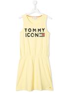 Tommy Hilfiger Junior Icon Dress - Yellow