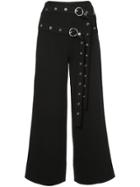 Cinq A Sept Riveted O Belt Trousers - Black