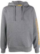 Calvin Klein Jeans Embroidered Logo Hoodie - Grey