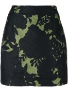 Twin-set Floral Jacquard Mini Skirt