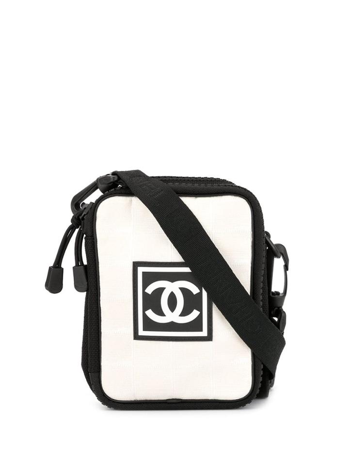 Chanel Pre-owned Sport Line Shoulder Bag - White