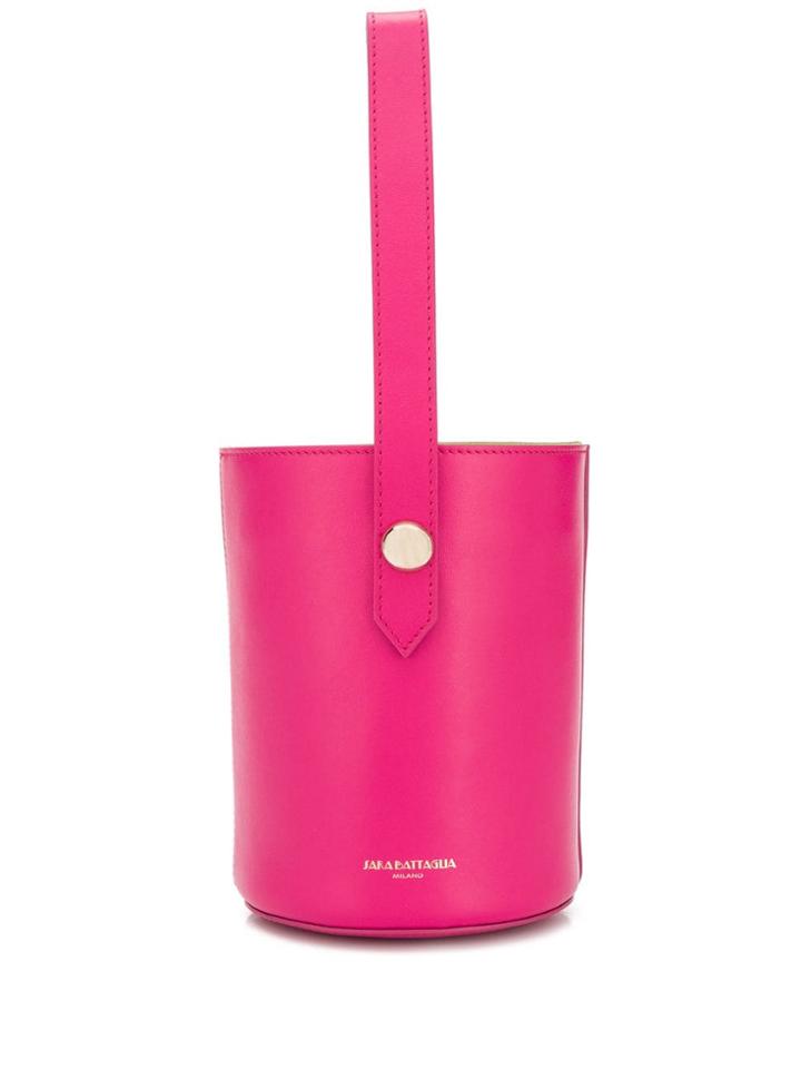 Sara Battaglia Katy Bucket Bag - Pink