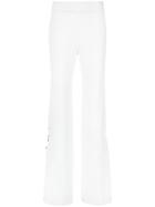 Nk Side Lace Up Flared Trousers - White