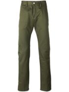 Edwin - '55' Chino Trousers - Men - Cotton - 34, Green, Cotton