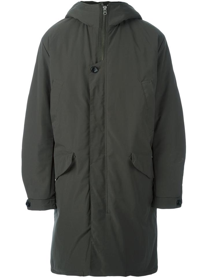 Hope Hooded Parka, Men's, Size: 48, Green, Polyester