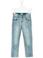 Vingino - Distressed Jeans - Kids - Cotton/spandex/elastane - 12 Yrs, Blue