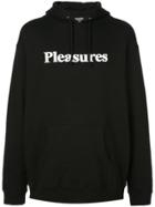 Pleasures Branded Hoodie - Black