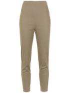 Gloria Coelho Cropped Trousers - Green