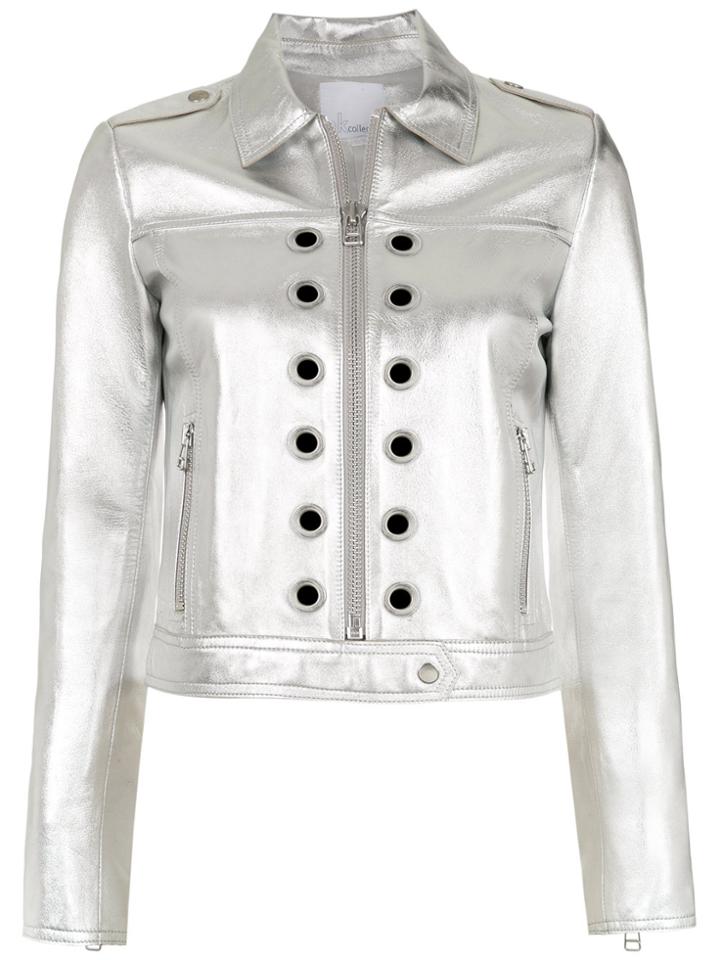 Nk Eyelets Jacket - Metallic