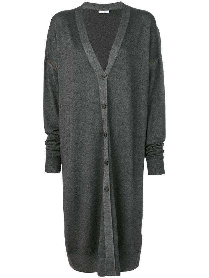 Tomas Maier Oversized Cardigan - Grey