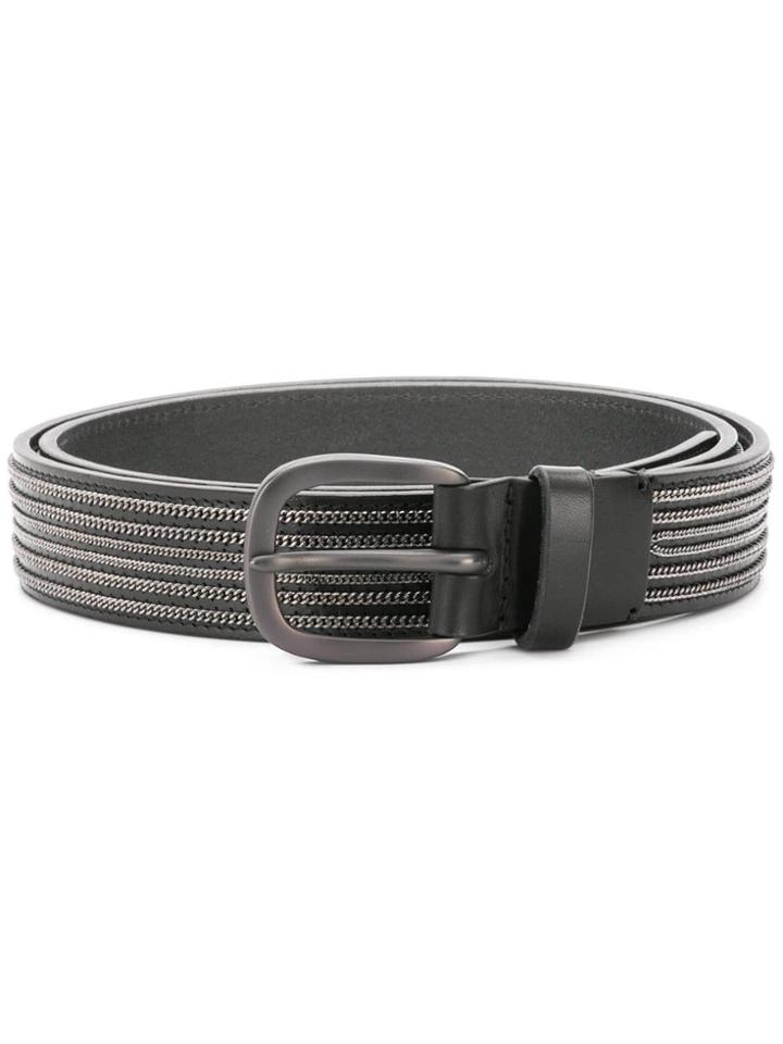 Orciani Chain Trim Belt - Black