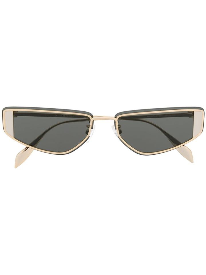 Alexander Mcqueen Eyewear Am0220sa 001 Sunglasses - Black