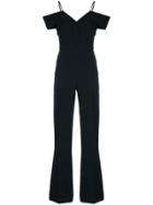 Roland Mouret Crepe Jumpsuit - Black