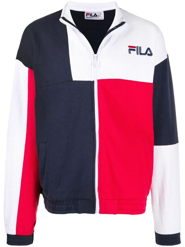 Fila Colour Block Lightweight Jacket - Blue