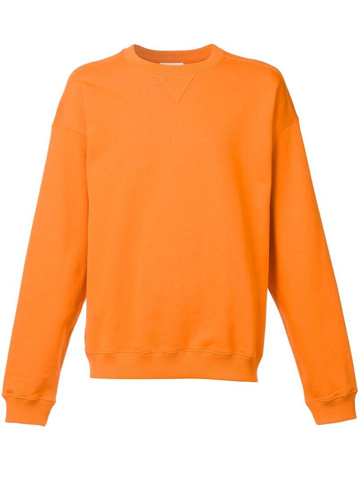 Futur 'sparring' Sweatshirt, Size: Medium, Yellow/orange, Cotton