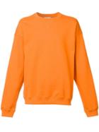 Futur 'sparring' Sweatshirt, Size: Medium, Yellow/orange, Cotton