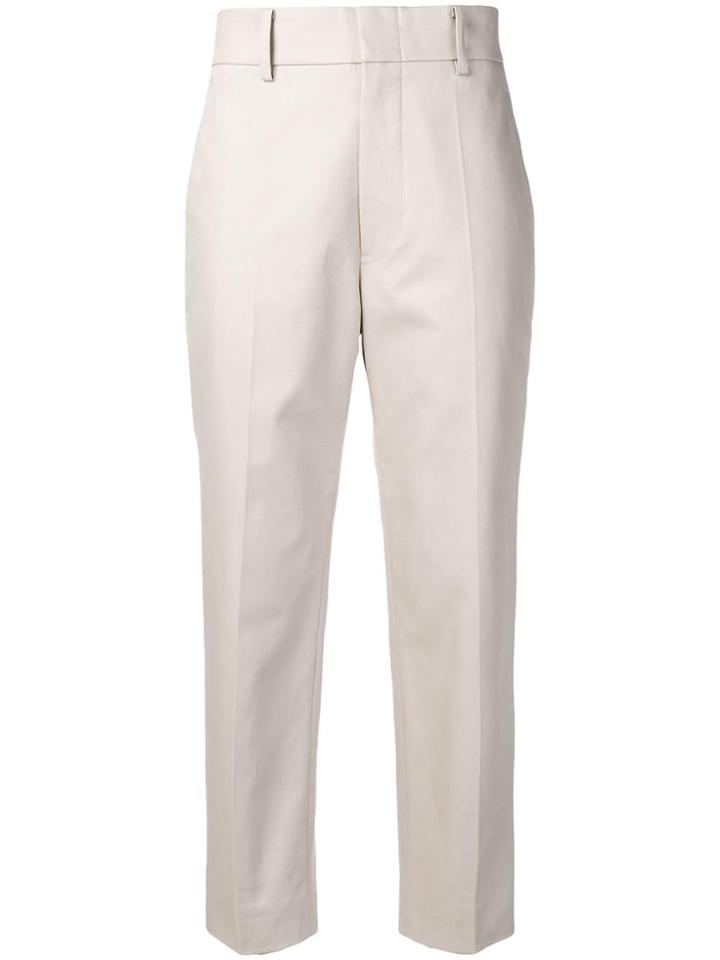 Sofie D'hoore High Waisted Trousers - Nude & Neutrals