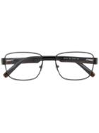 Salvatore Ferragamo Square Frame Glasses, Black, Acetate/metal
