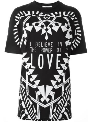 Givenchy I Believe In The Power Of Love T-shirt