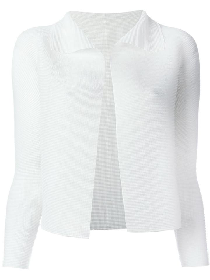 Issey Miyake Cauliflower Open Front Jacket