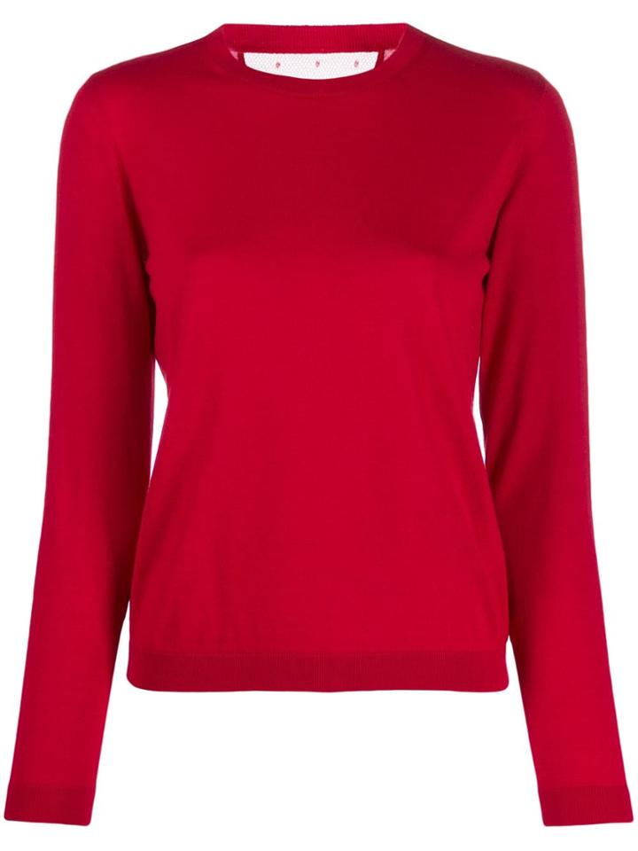 Red Valentino Lightweight Knitted Jumper