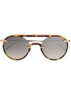 Masunaga Canopus Sunglasses - Gold