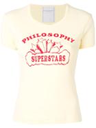 Philosophy Di Lorenzo Serafini Superstars T-shirt - Yellow