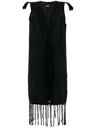 Caravana Voltan Jute Sleeveless Tassel Dress - Black