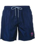 Fendi - Swim Shorts - Men - Polyimide - 46, Blue, Polyimide