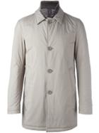 Herno Double Lapel Zipped Jacket