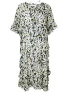 See By Chloé Floral Tied Neck Dress - Multicolour