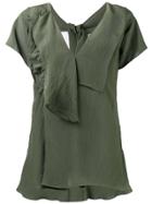 Marni Self-tie Neck Blouse - Green