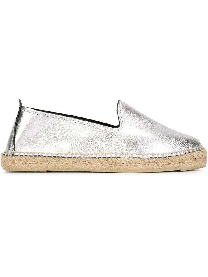 Manebi Metallic Espadrilles