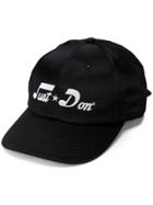 Just Don Music Note Baseball Hat - Black