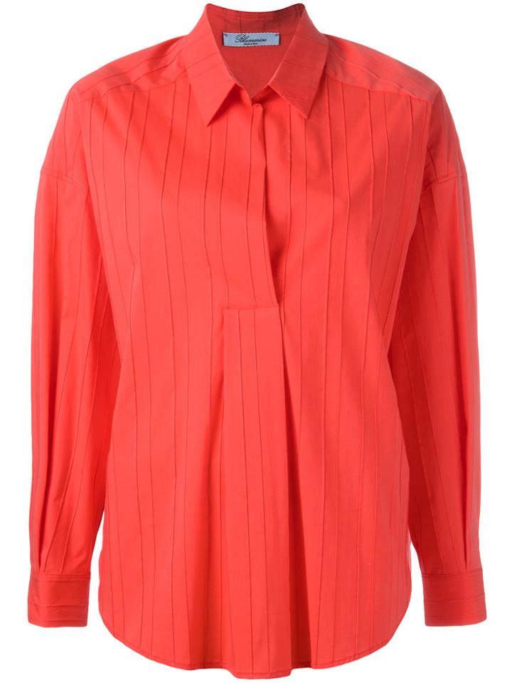 Derek Lam 10 Crosby Sleeveless Button-down Shirt - Blue