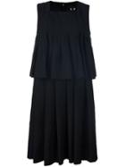 Comme Des Garçons Comme Des Garçons Tiered Pleated Dress
