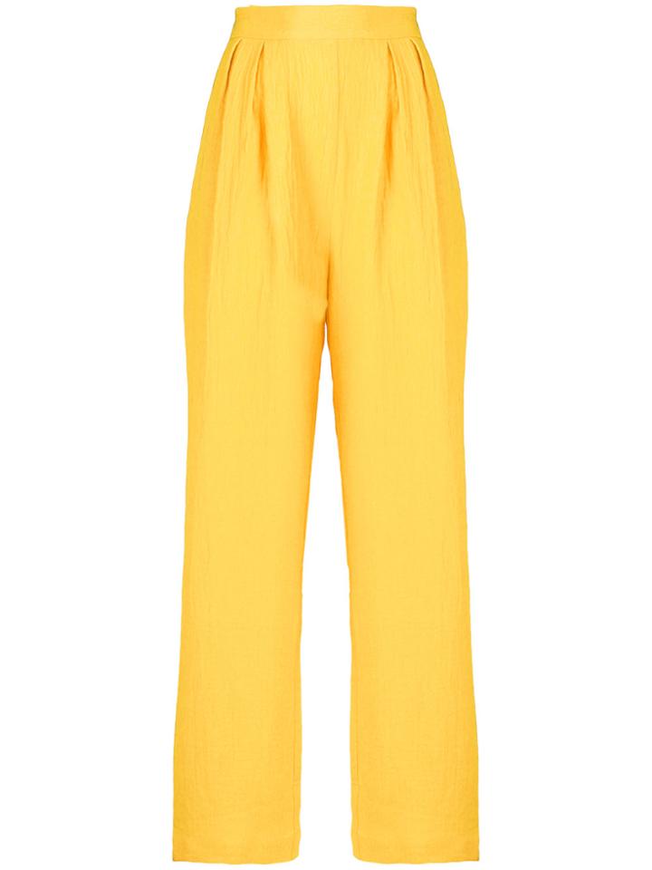 Mara Hoffman Elasticated Waist Trousers - Yellow & Orange