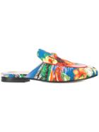 Gucci Princetown Hawaiian Print Slippers - Multicolour