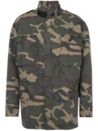 Yeezy - Oversized Camouflage Parka - Unisex - Cotton/spandex/elastane - M, Green, Cotton/spandex/elastane