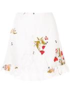 Macgraw Bonjour Ruffle Skirt - White